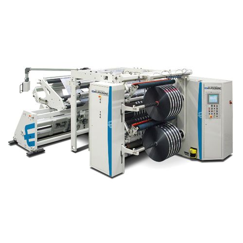Bobineuse refendeuse automatique - TB-3  - EUROMAC - double / à usage polyvalent
