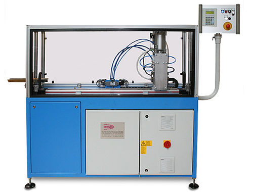 Machine de découpe par guillotine - PG 100 - Extrudex Kunststoffmaschinen GmbH - pour matières plastiques / pour tubes en matière plastique / pour ligne d'extrusion
