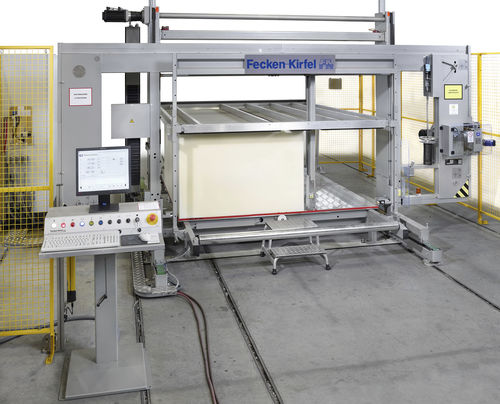 Machine de découpe à couteau à bande - C 56 - Fecken-Kirfel GmbH & Co. KG, Maschinenfabrik - pour matières plastiques / CNC / de contour