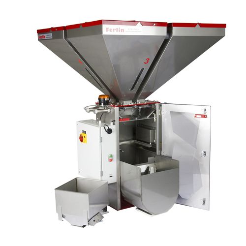 Doseur-mélangeur gravimétrique - FGB 5 - Ferlin Plastics Automation - de granulés / pour granulés plastiques / pour l'industrie de la plasturgie