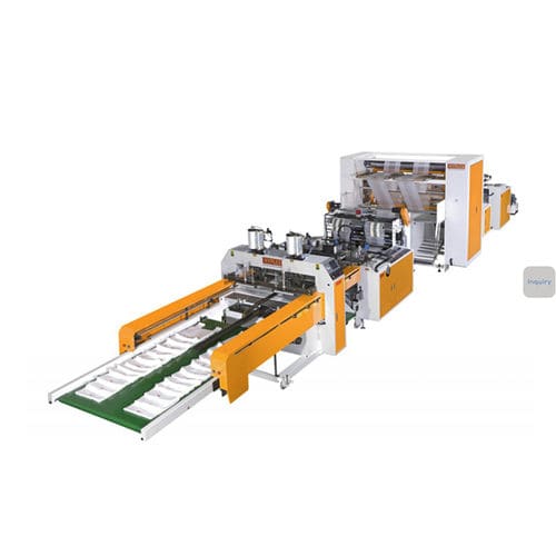 Machine de fabrication de sacs en plastique - HP-TS-AUSR-SG-2L SERIES (2 LINES) - HYPLAS Machinery Co., Ltd - automatique