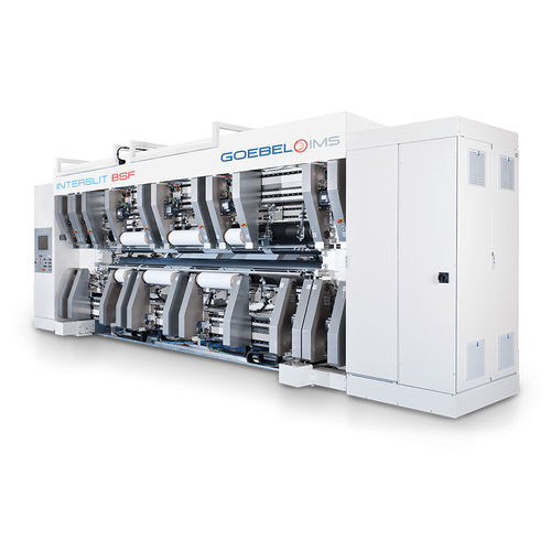 Bobineuse refendeuse automatique - INTERSLIT BSF - IMS TECHNOLOGIES S.p.A. - compacte / modulaire / pour film plastique