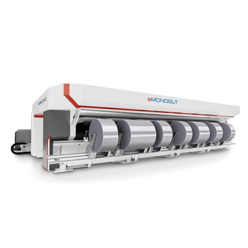 Bobineuse refendeuse automatique - eMONOSLIT - IMS TECHNOLOGIES S.p.A. - pour film plastique / pour l'industrie de l'emballage