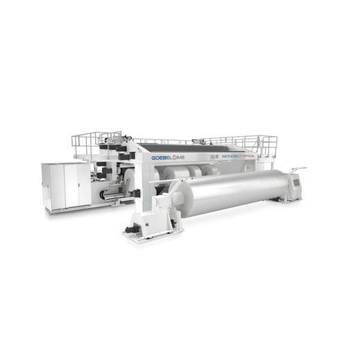 Bobineuse refendeuse automatique - MONOSLIT OPTICAL - IMS TECHNOLOGIES S.p.A. - pour film plastique / rapide