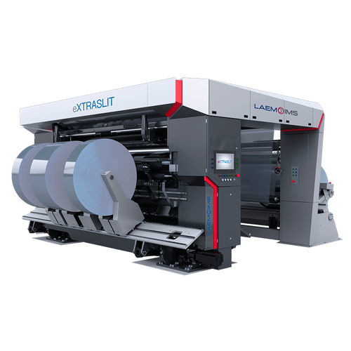 Bobineuse refendeuse automatique - eXTRASLIT - IMS TECHNOLOGIES S.p.A. - compacte / à grande vitesse / pour film plastique