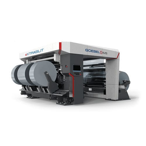 Bobineuse refendeuse compacte - eXTRASLIT - IMS TECHNOLOGIES S.p.A. - modulaire / pour film plastique / économique