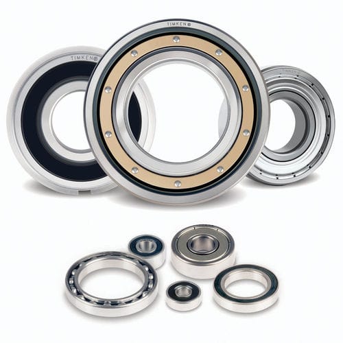 Roulement rigide - 6000 - TIMKEN Europe - à billes / en acier / pour moteur