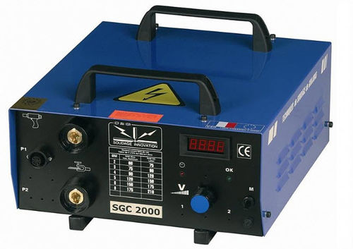 Générateur de soudage à décharge de condensateur - SGC 2000 C - C2G SOUDAGE INNOVATION - avec écran intégré