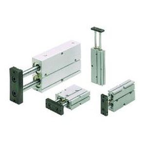 Vérin pneumatique - ZLBDM series - AUTOMAX - double piston / double effet / plat