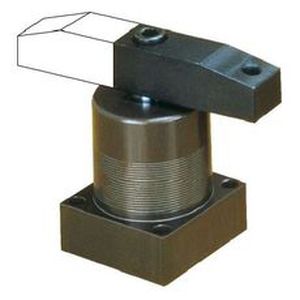 Vérin pneumatique - TMASD series - AUTOMAX - de bridage / à bride pivotante / avec base