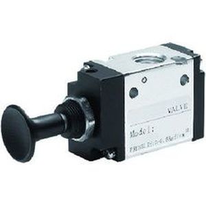 Distributeur pneumatique à tiroir - DML22U32P series - AUTOMAX - à commande manuelle / 3/2