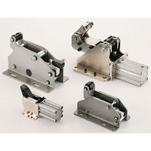 Vérin pneumatique - RSLD series - AUTOMAX - double effet / stoppeur / de palettes
