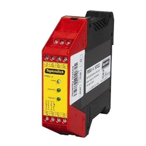 Relais de sécurité 3NO/NF - PRSU4 - ae&t - sur rail DIN / à réarmement automatique / à réarmement manuel
