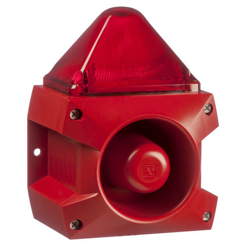 Diffuseur sonore avec feu au xénon - PIL10505J - ae&t - électronique / IP66 / 105 dB