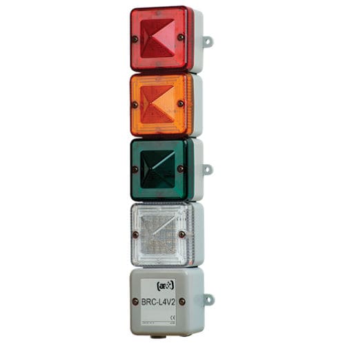 Colonne lumineuse à LED - BRC-L4V2 - ae&t - au xénon / à éclat / à 4 couleurs