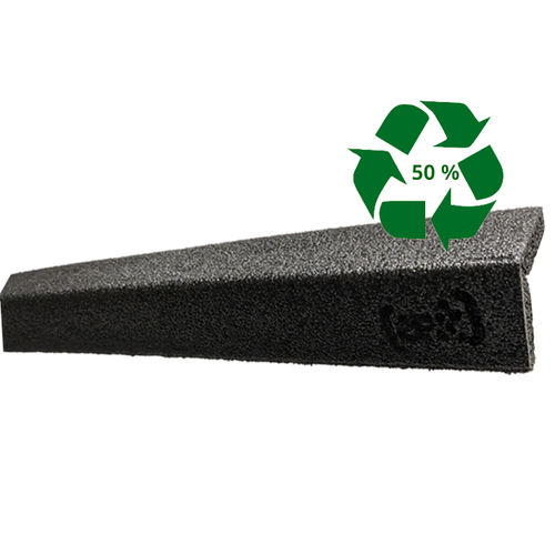 Protection d'angle en polyéthylène - A101RECYC - ae&t - avec adhésive / mousse polymère