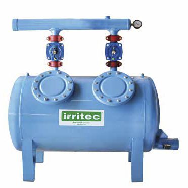 Filtre à eau - IFER3V series - Irritec S.r.l. - à plaques / à sable / électrostatique