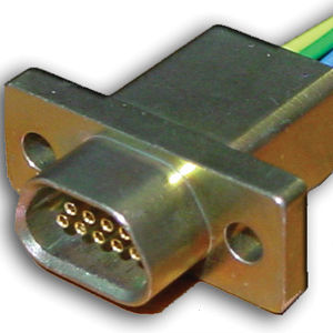 Connecteur micro-D - Smiths Interconnect - d'alimentation électrique / D-Sub / rectangulaire