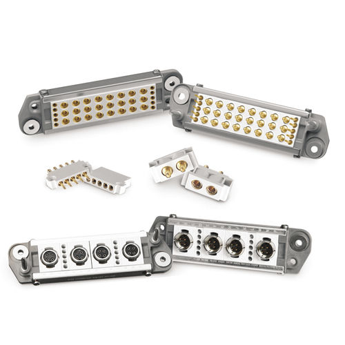 Connecteur de données - LHS series - Smiths Interconnect - d'alimentation électrique / coaxial / quadrax