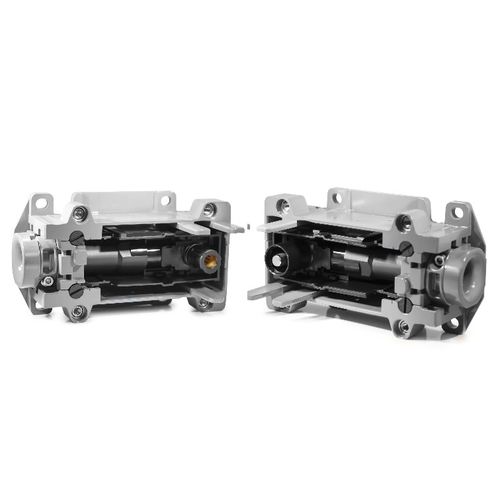 Connecteur d'alimentation électrique - Smiths Interconnect - rectangulaire / 2 pôles / 4 pôles