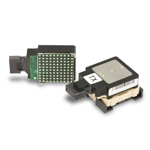 Émetteur-récepteur avec microcontrôleur - LightABLE LH - Smiths Interconnect - pour fibre optique / 4 canaux / 12 canaux