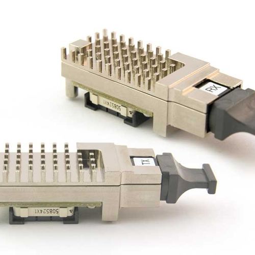Émetteur-récepteur à haute vitesse - SNAP12 - Smiths Interconnect - pour fibre optique / 12 canaux / haute performance