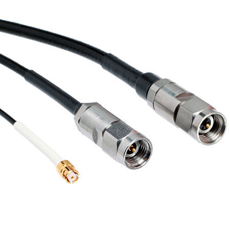 Harnais électrique coaxial - SpaceNXT™ QT Series - Smiths Interconnect - RF / droit / à faible perte