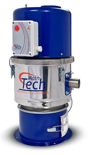 Chargeur à trémie monophasé - 230 V - MAIN TECH S.r.l. - pour granulés plastiques