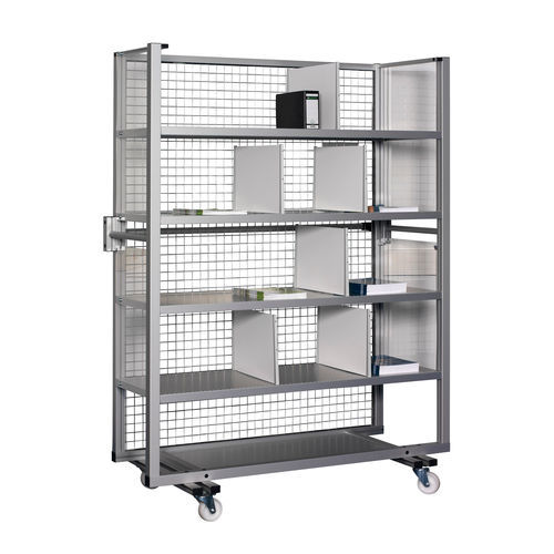Chariot pour préparation de commande - NORCAN - à étagères / à roulettes / ergonomique