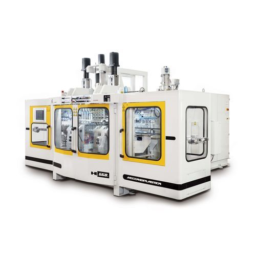 Extrudeuse-souffleuse - HE550D - MECCANOPLASTICA GROUP - pour l'industrie cosmétique / pour l'industrie de l'emballage / pour applications pharmaceutiques