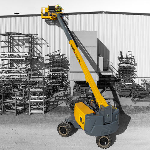 Nacelle télescopique mobile - HT16 RTJ PRO - Haulotte - diesel / pour terrain difficile
