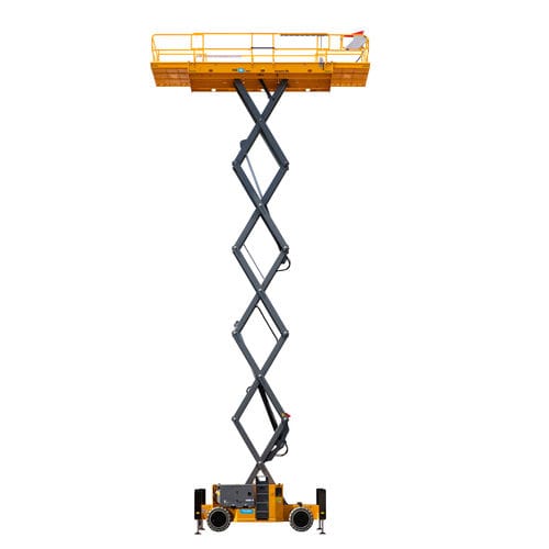 Nacelle élévatrice à ciseaux sur roues - HS18 E PRO - Haulotte - électrique / pour usage intérieur et extérieur / pour terrain difficile