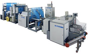 Machine de fabrication de sacs en plastique - Nastrosac 130 DUO  - Mobert S.r.l. - en papier