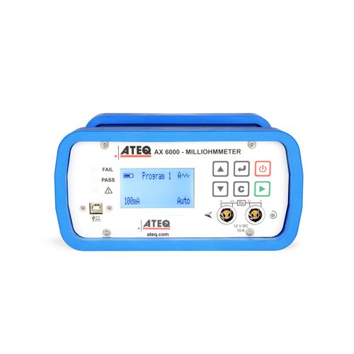Milliohmmètre numérique - AX6000 - ATEQ - sur table / 4 fils