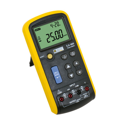 Calibrateur de signal - CA 1631 - CHAUVIN ARNOUX - portable / numérique / de process