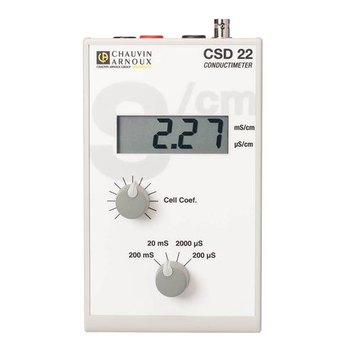 Conductimètre portable - CSD 22 - CHAUVIN ARNOUX - numérique / d'eau