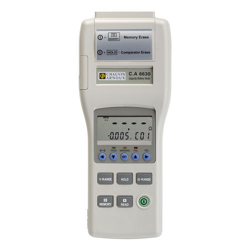 Testeur de tension - CA 6630 - CHAUVIN ARNOUX - de résistance interne / de batterie / portable