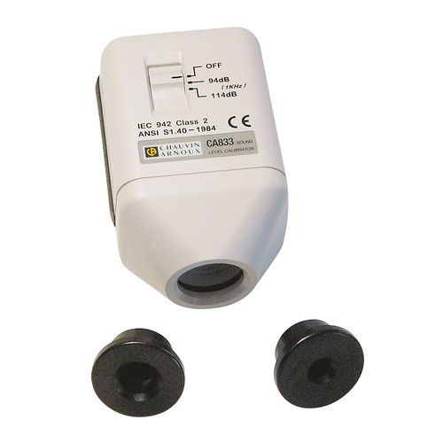 Calibrateur pour sonomètre - CA 833 - CHAUVIN ARNOUX - portatif