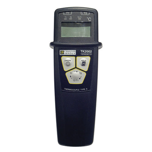 Thermomètre à thermocouple - TK 2002 - CHAUVIN ARNOUX - numérique / IP65 / portable