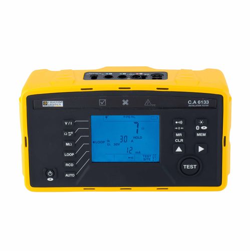 Testeur de continuité - CA 6131 - CA 6133 - CHAUVIN ARNOUX - d'installation électrique / compact / avec écran LCD