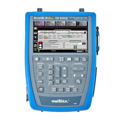 Oscilloscope numérique - OX 9302 BUS - CHAUVIN ARNOUX - portable / 2 voies / avec afficheur LCD