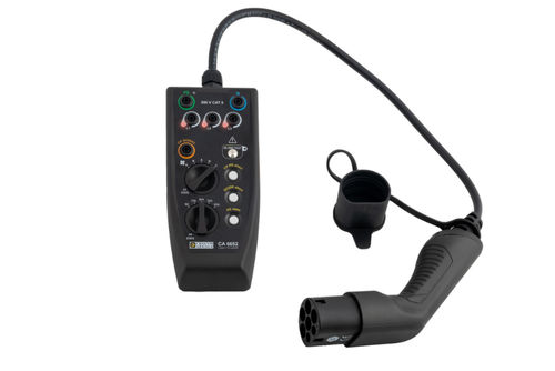 Adaptateur électrique de test - CA 6652 - CHAUVIN ARNOUX - d'IRVE / mâle