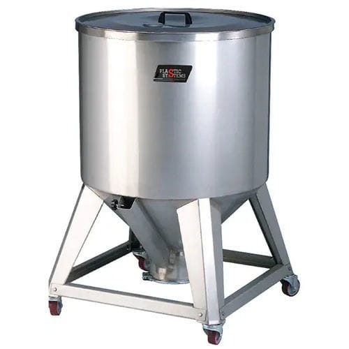 Silo pour granules - C series - Plastic Systems S.p.A. - d'alimentation / en inox