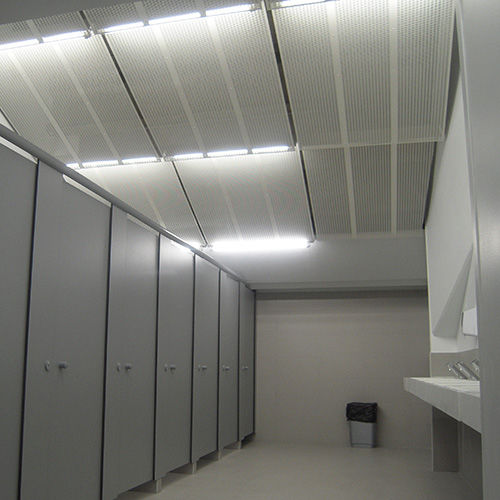 Tôle perforée - LR series - GANTOIS INDUSTRIES - en acier / pour faux-plafond / pour bardage