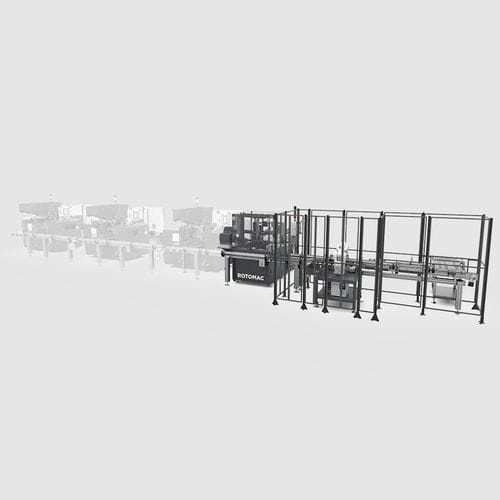 Étuyeuse à chargement par le haut - 635 – 645 – 655  - Rotomac S.r.l. - horizontale / pour l'industrie agroalimentaire / à haute vitesse