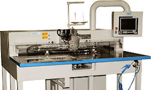 Machine à coudre à 2 fils - 600 x 400 mm | INTEGRA Modular - SAGITTA Officina Meccanica S.p.A. - fixe / avec commande à écran tactile / programmable