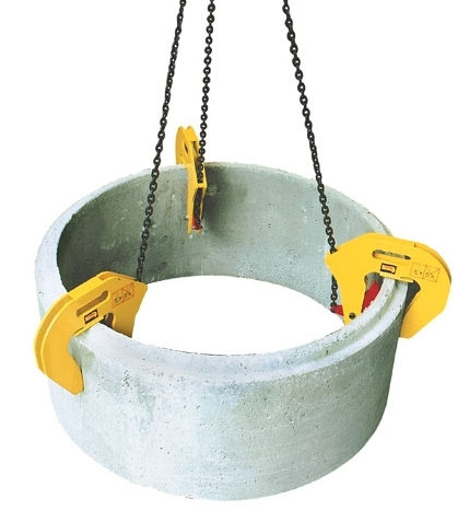 Pince de levage pour matériau de construction - Topal™ - TRACTEL - verticale / manuelle