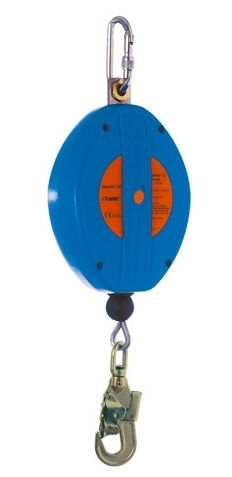 Ligne de vie verticale - Blocfor™ - TRACTEL - à rappel automatique