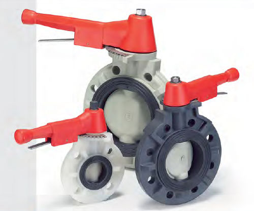 Vanne papillon - BB300  - Shie Yu Machine Parts Industrial Co., Ltd. - à levier / en plastique / en EPDM