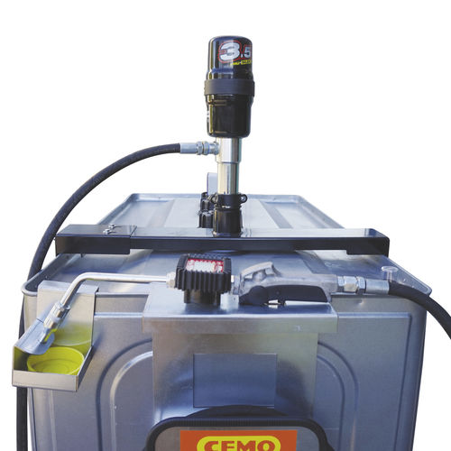 Réservoir d'huile - LUB ECO - CEMO - en acier inoxydable / en polyéthylène / de stockage